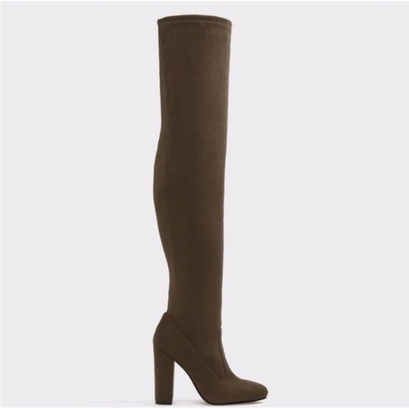Aldo Shoes - Also Sumer Over The Knee Suede Boot